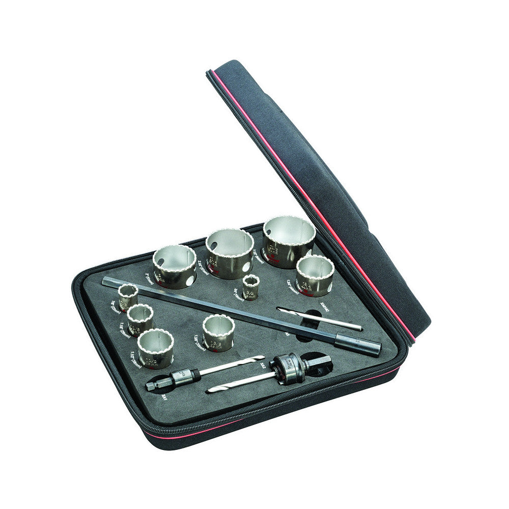 Starrett Diamond Grit Hole Saw Kit (19-64mm)