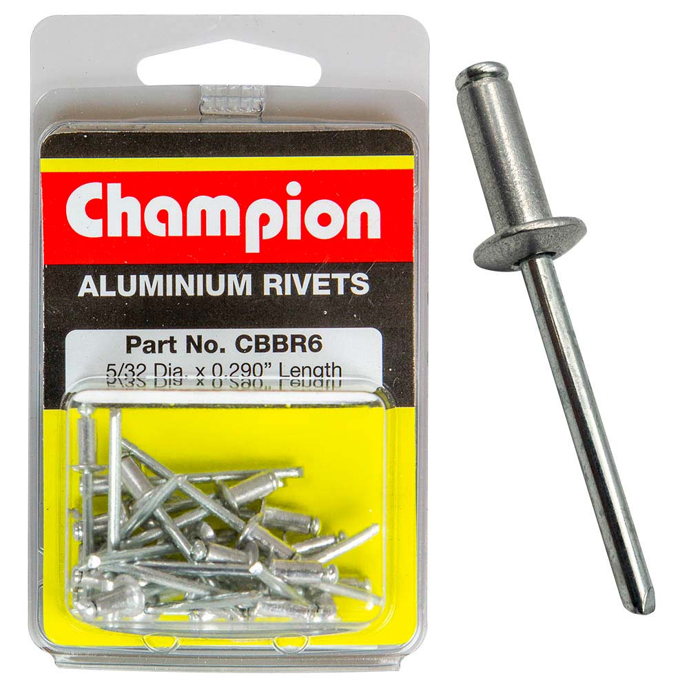 Champion 5/32 x 0.290 Rivet 25 Pack