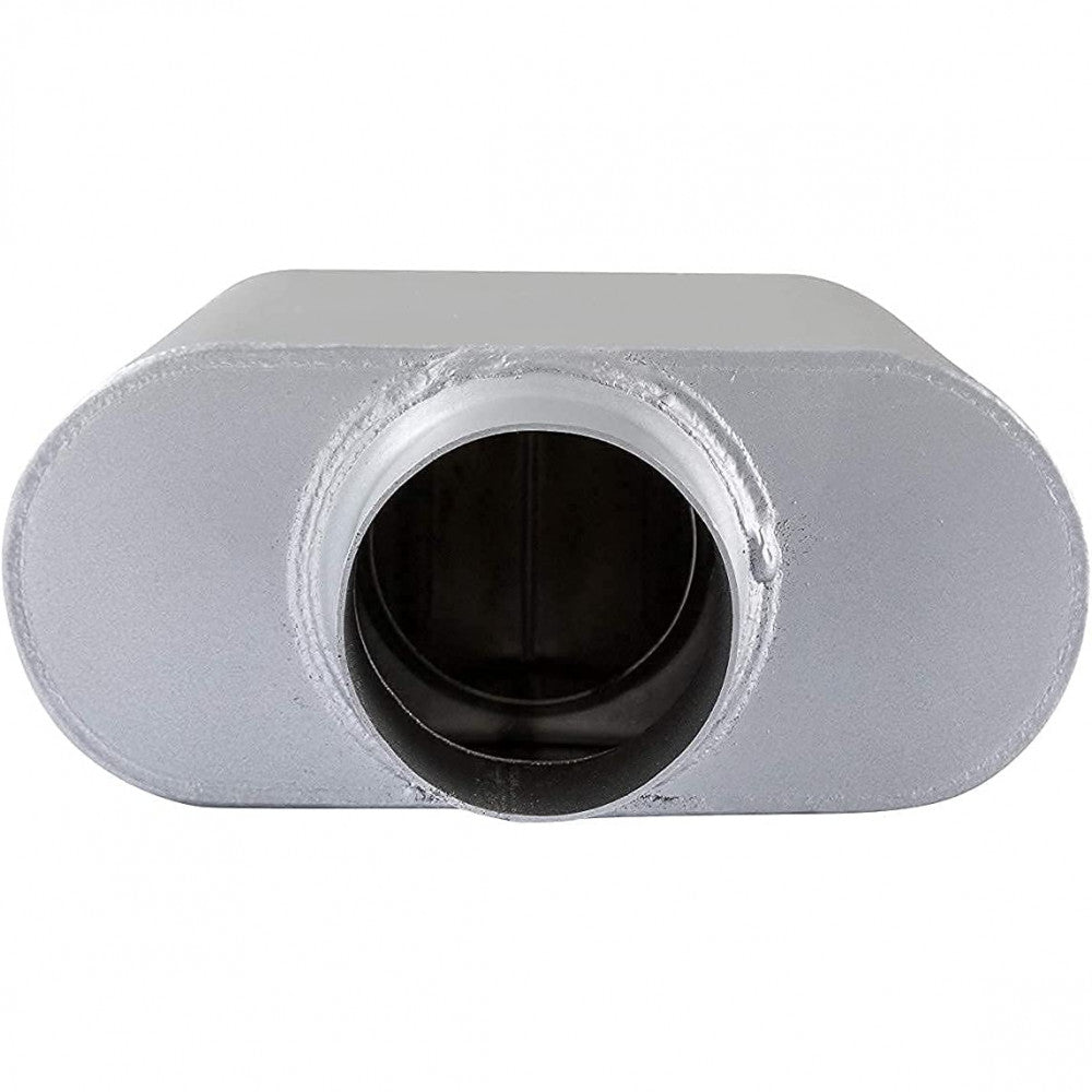 AFTERBURNER Universal 2 Chamber 3 in.Offset Inlet/Center Outlet Muffler#ABE43041