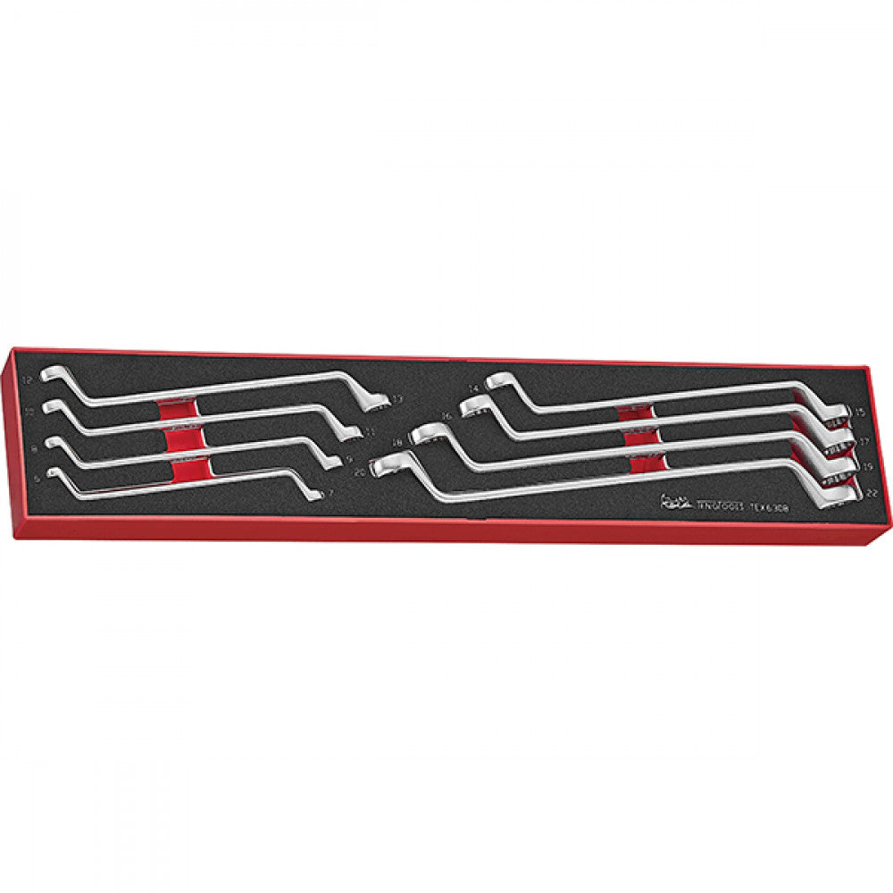 Teng 8Pc Double Ring Spanner Set 6-22mm - Tex-Tray