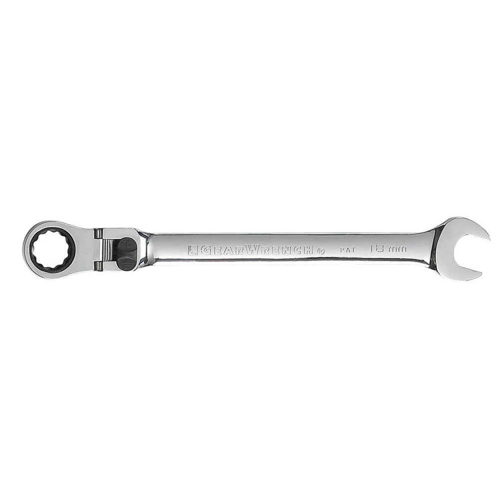 GEARWRENCH Wrench Combination Ratcheting Flex MET 18mm