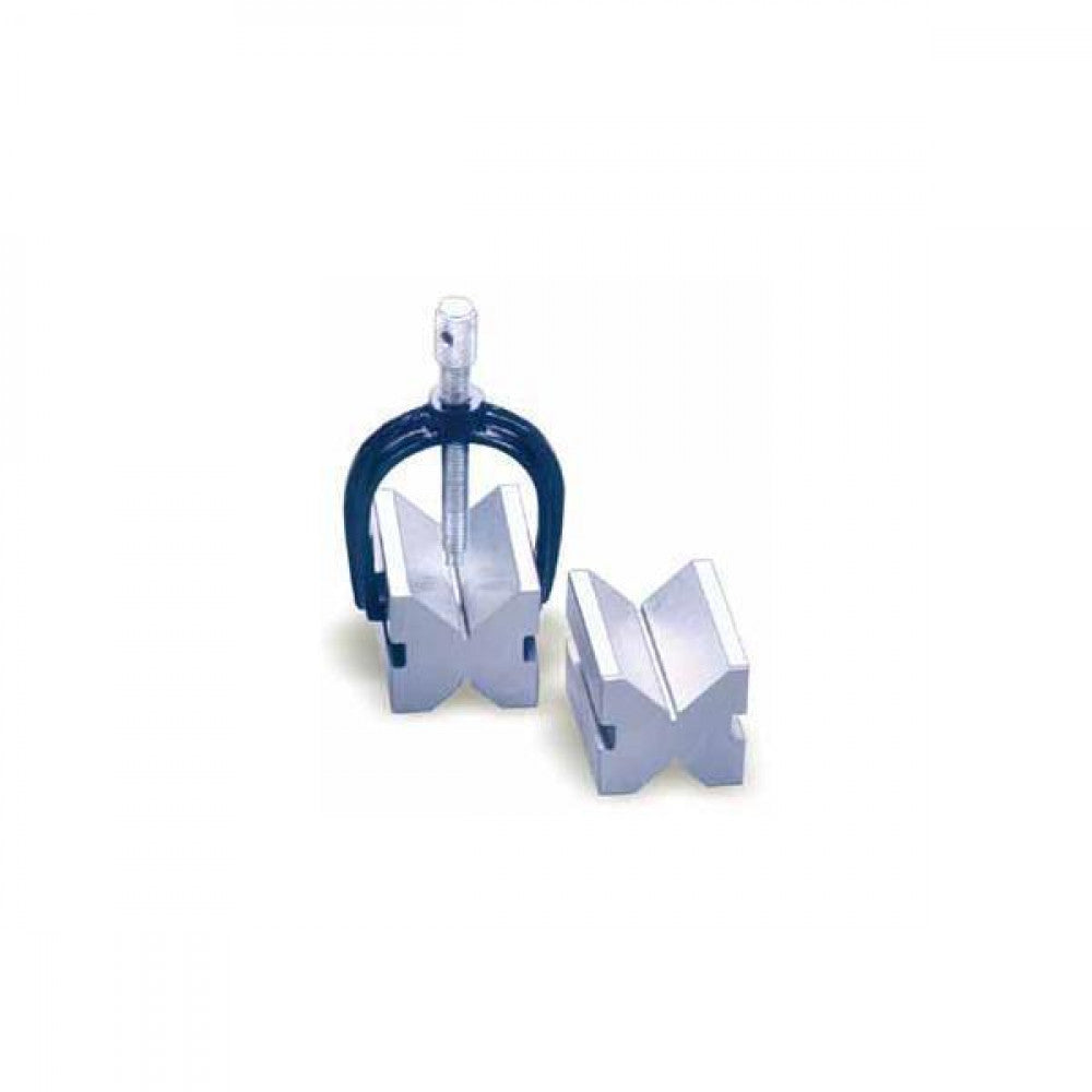 Vee Blocks Steel C/w Clamp 50x38x38mm 38mm Capacity Svb-131B