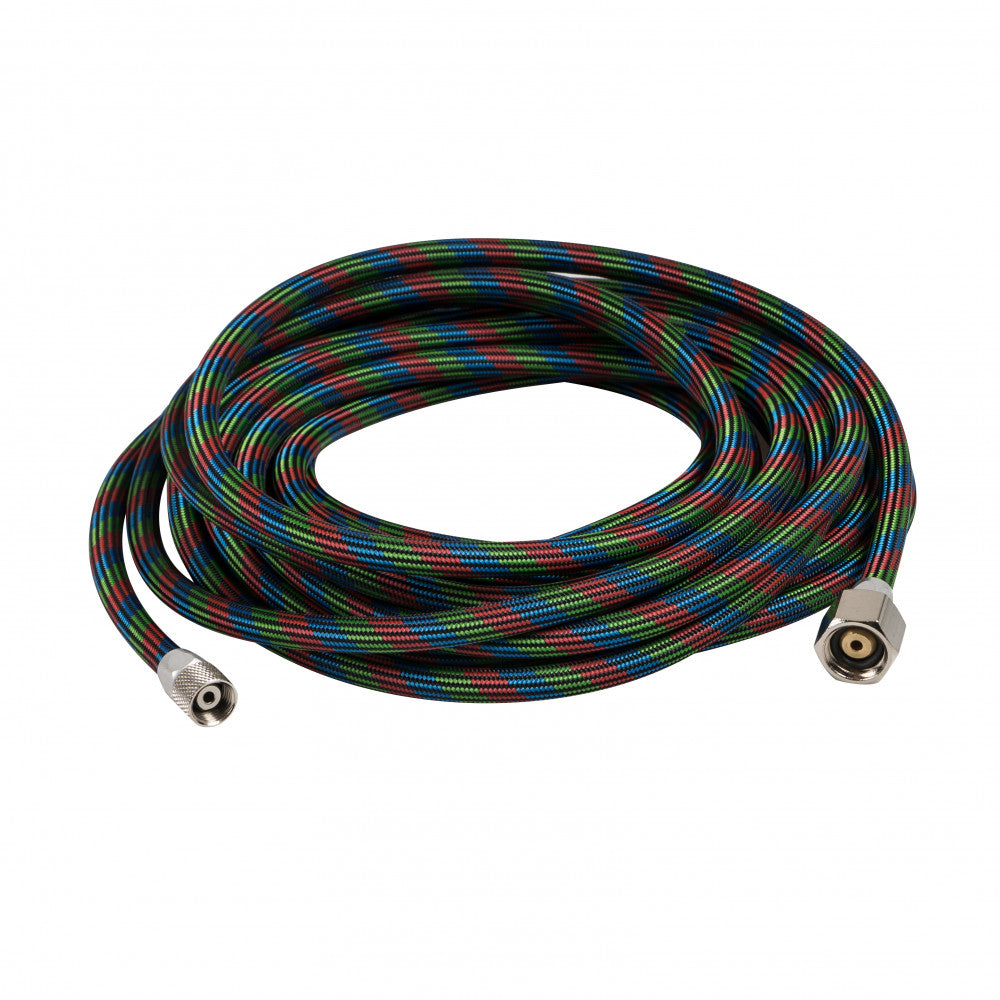 Iwata Air Brush Hose Braided 6M 1/4" x 1/8" Connections