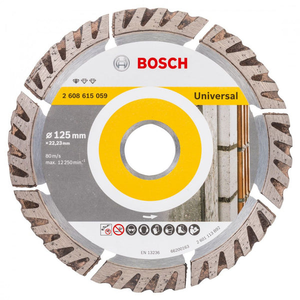 Bosch Diamond Cutting Blade Standard For UniversalØ 125 mm x 22.2 mm