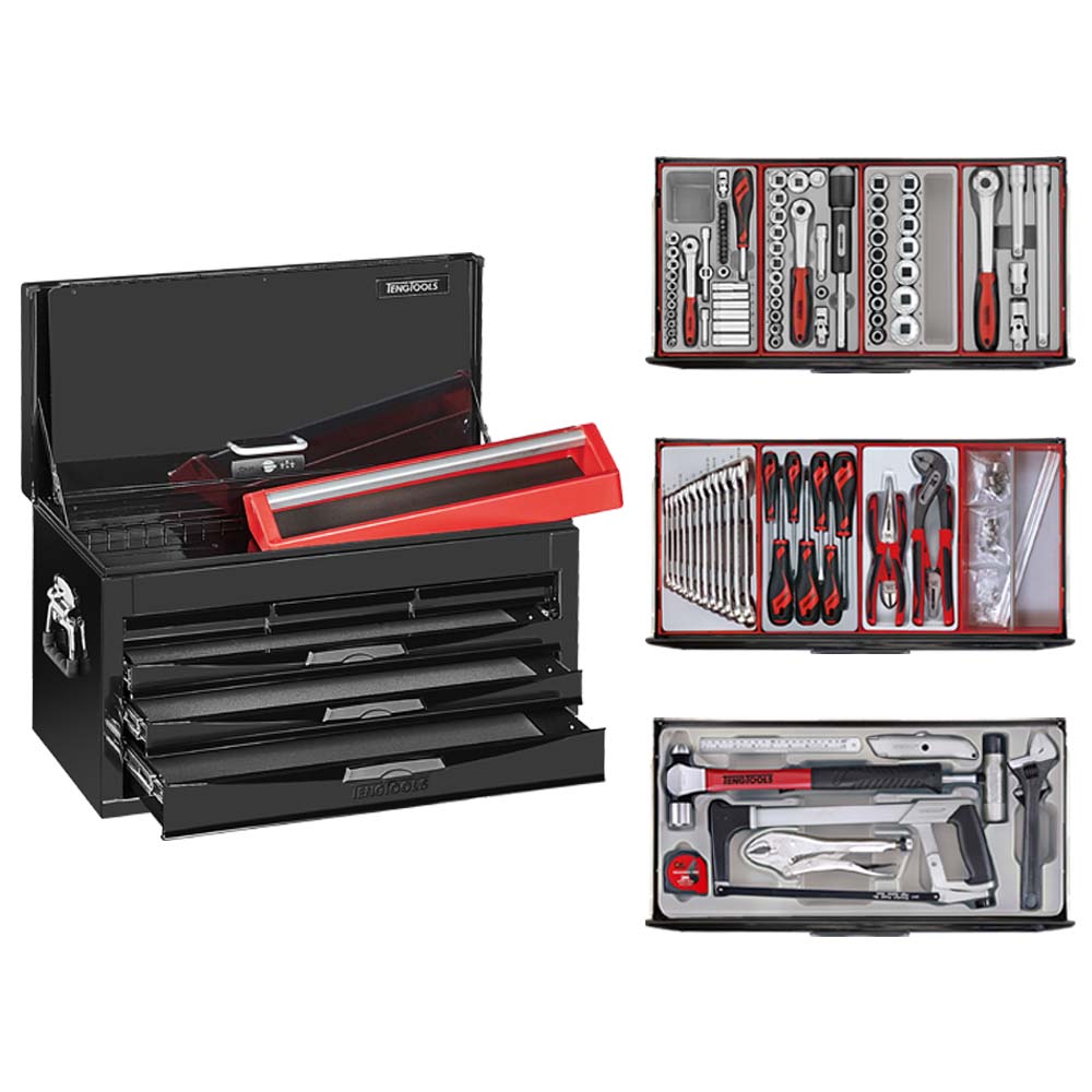 Teng 140Pc General Service Metric Starter Kit (Bla