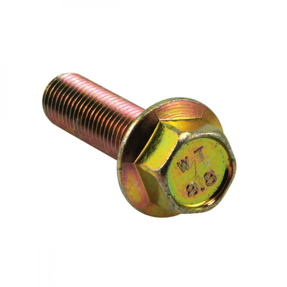 M8 x 30mm Flange Head Set Screw - Gr8.8 - 5Pk