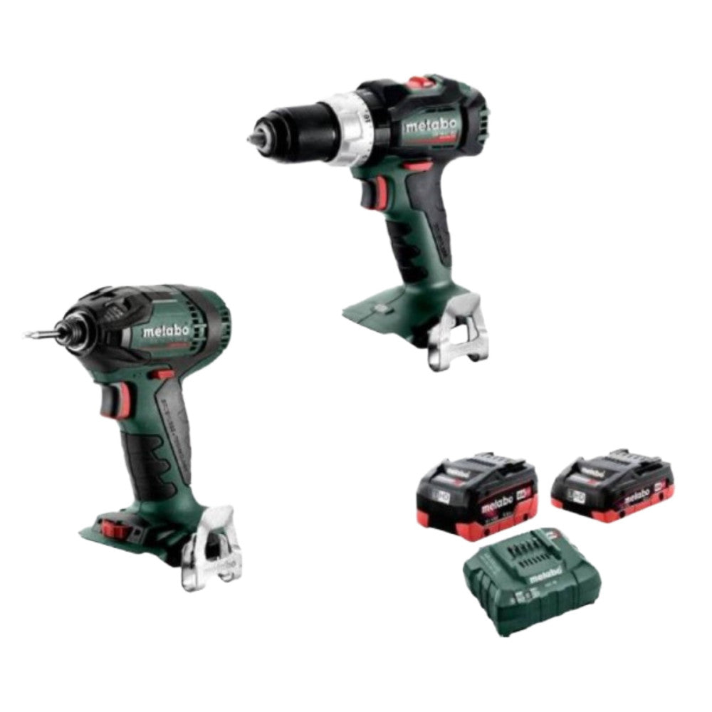 Metabo 18V Brushless Impact Drill & Impact Driver Combo Kit