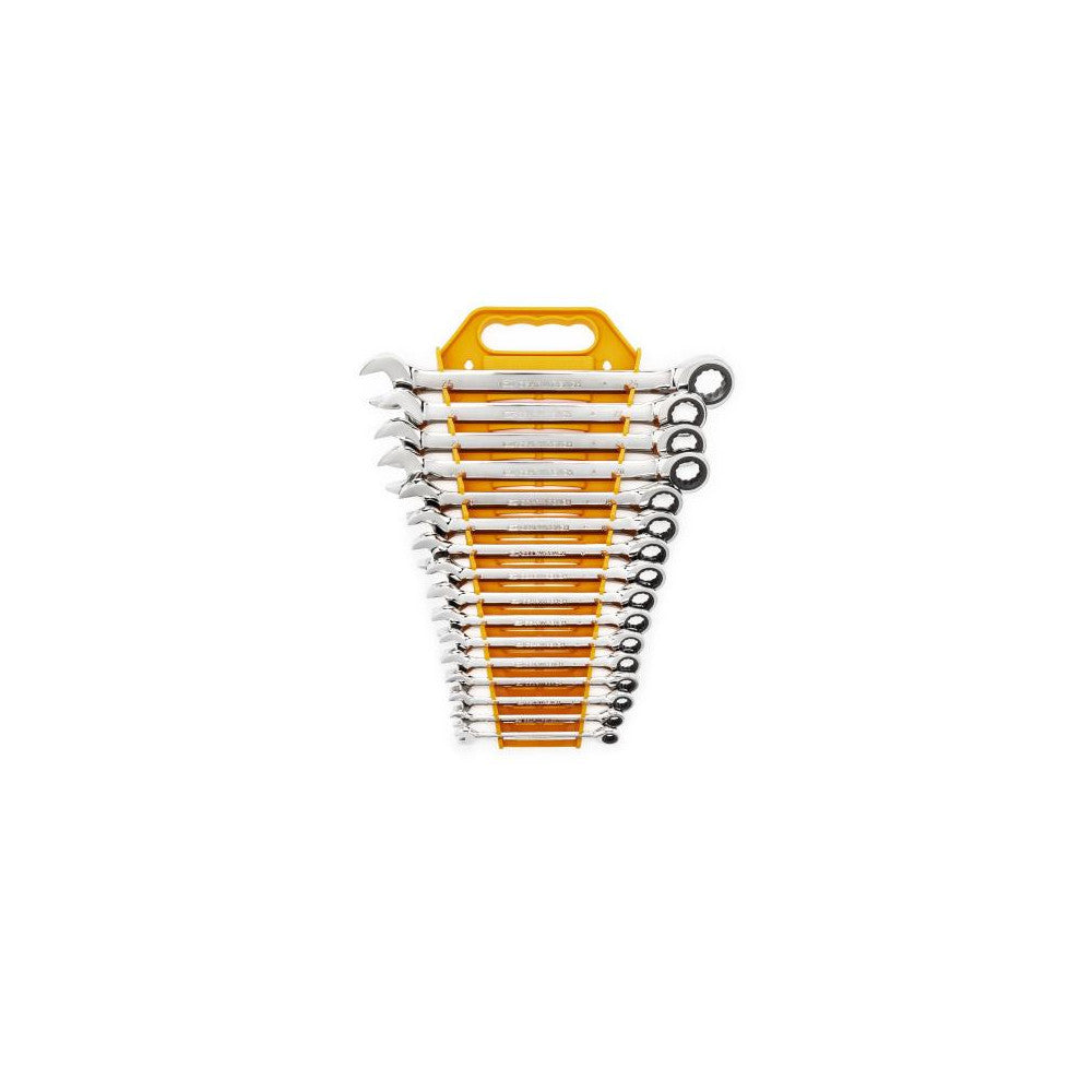 GEARWRENCH 16 Pc12 Point Ratcheting Combination Metric Wrench Set