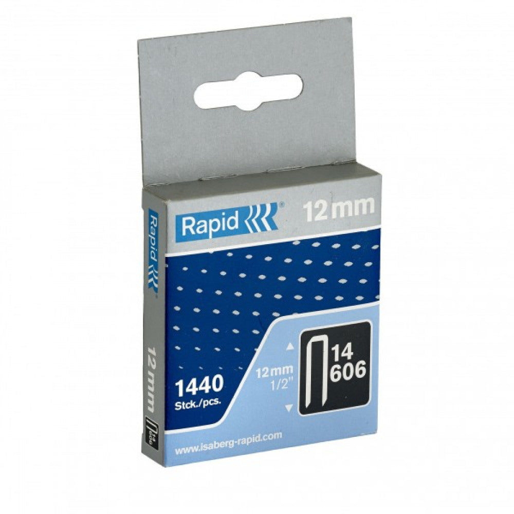 Rapid Staples 606/12 Mini 1440pcs
