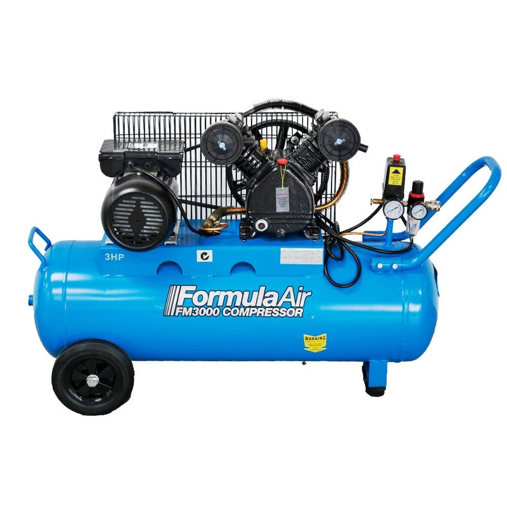Formula Compressor 3Hp Belt Drive 10.8Cfm / 305Lpm Disp 80L