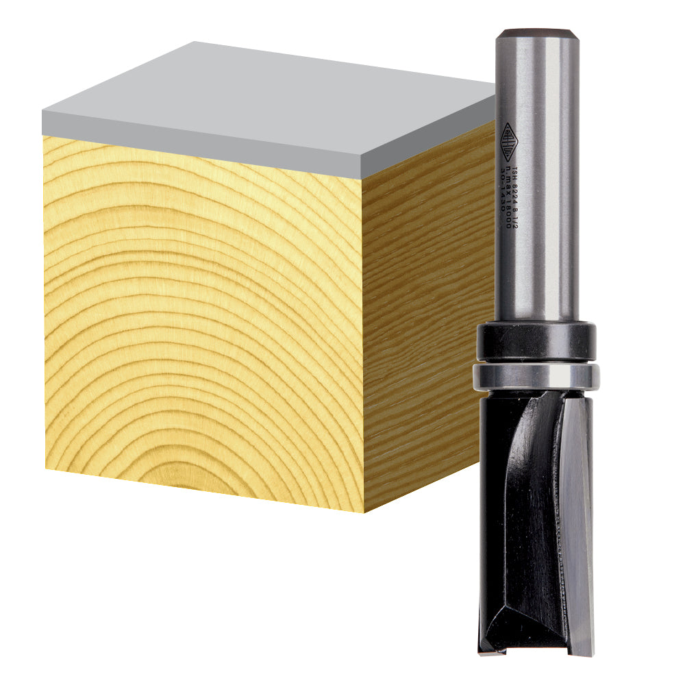 Trim Bit Shear Flush 1/2 Inverted TCT 1/4 SHK