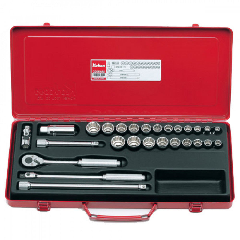 Koken - 3/8" Dr Socket Set - 27pc