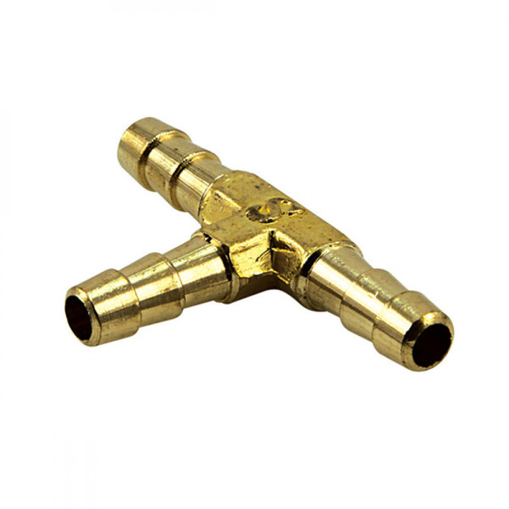 Brass 1/2in 3-Way Hose Tail Tee (Bp)