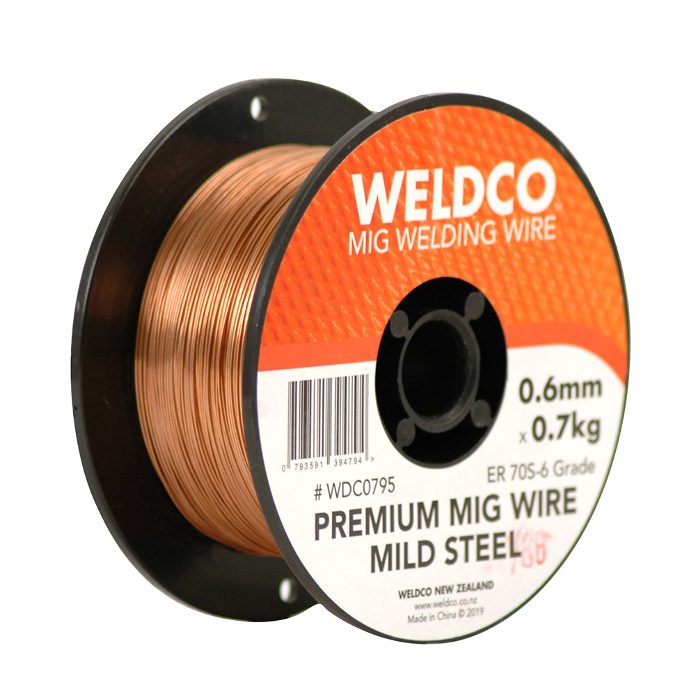 Weldco MIG Wire M/S 0.6mm x 0.7Kg Gas Shield
