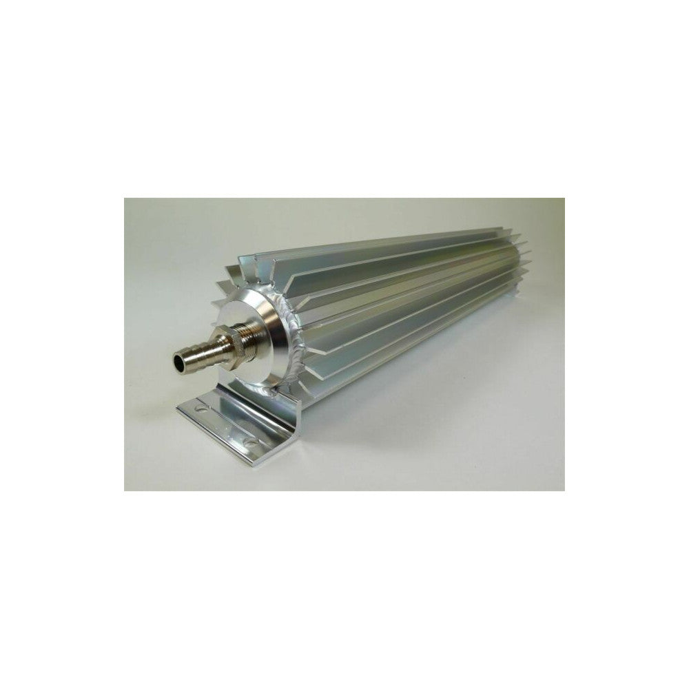 AFTERBURNER Transmission Cooler Single Pass 12 Inch Silver Anodized #0050S