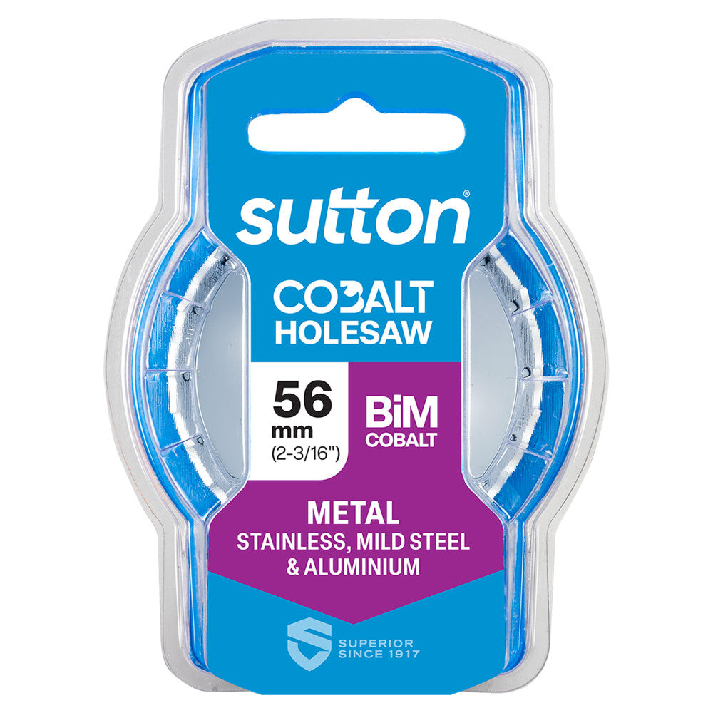 56mm Sutton Tools Bi-Metal Cobalt Holesaw