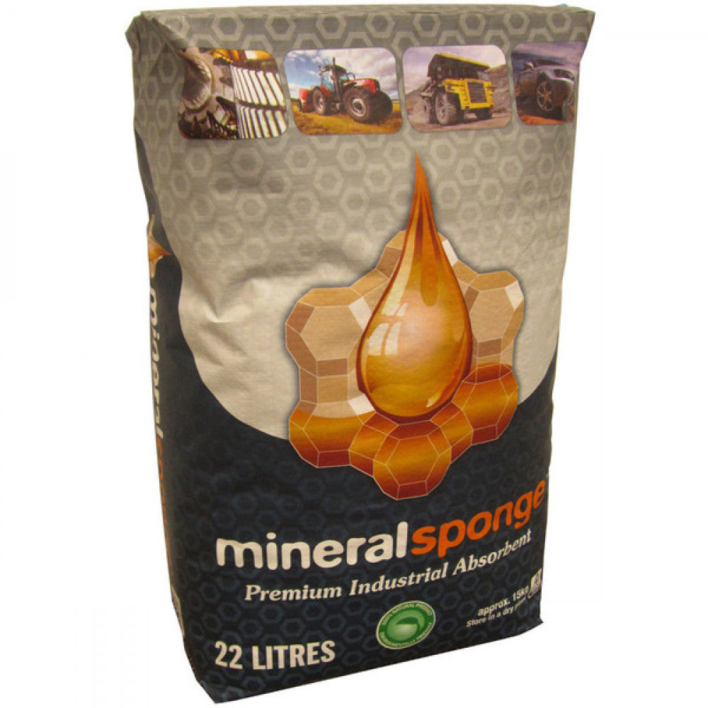 Zeolite Mineral Sponge 15kg Oil Absorbent (22Ltr)
