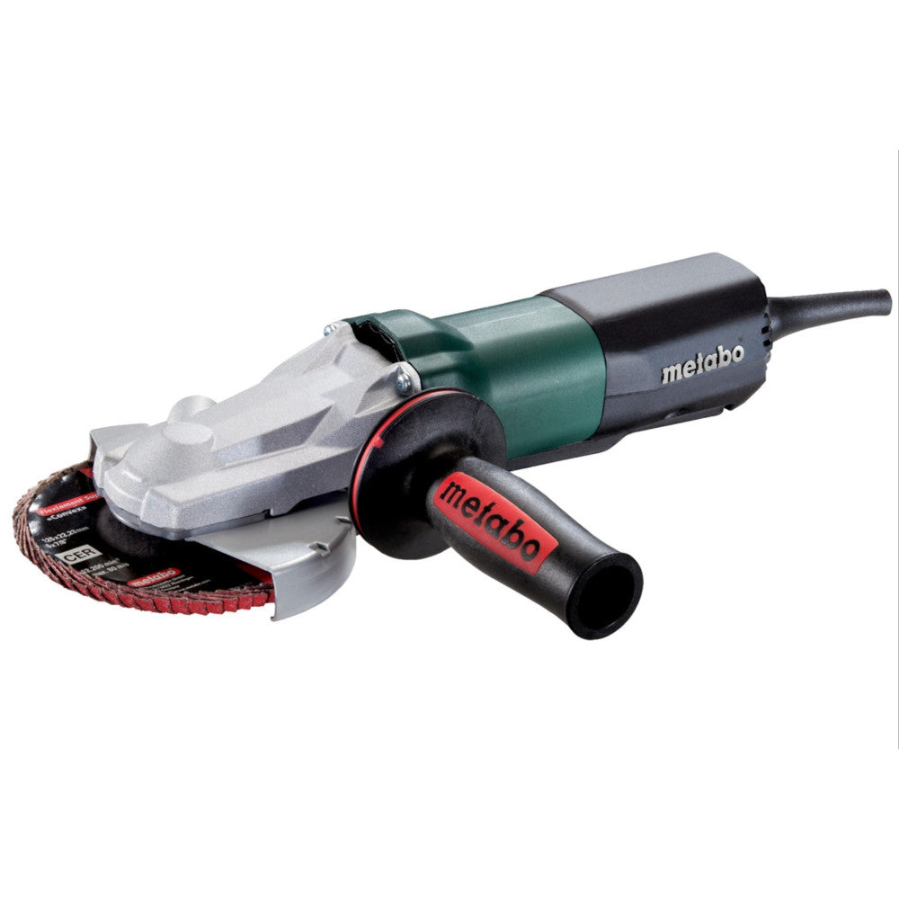 Metabo 900W 125mm Flat-head Angle Grinder W/ Paddle Electronic Safety