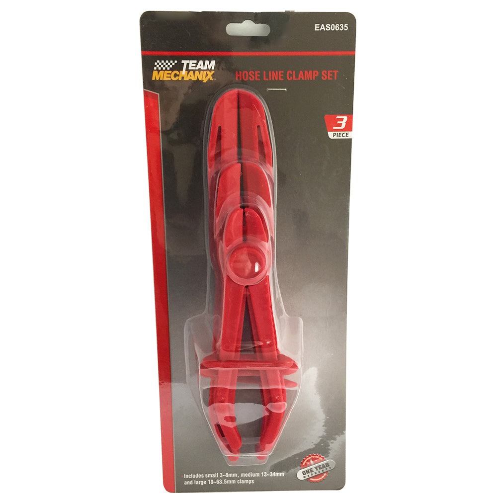 Trades Pro 3pc Hose Line Clamp Set