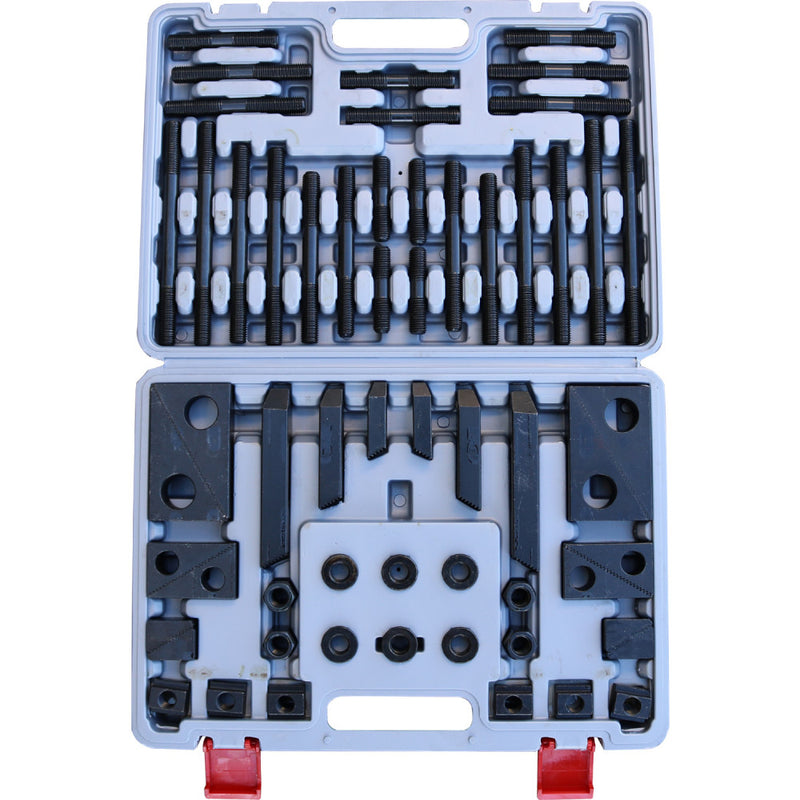 Tooline 58 Piece M16 Steel Clamping Kit