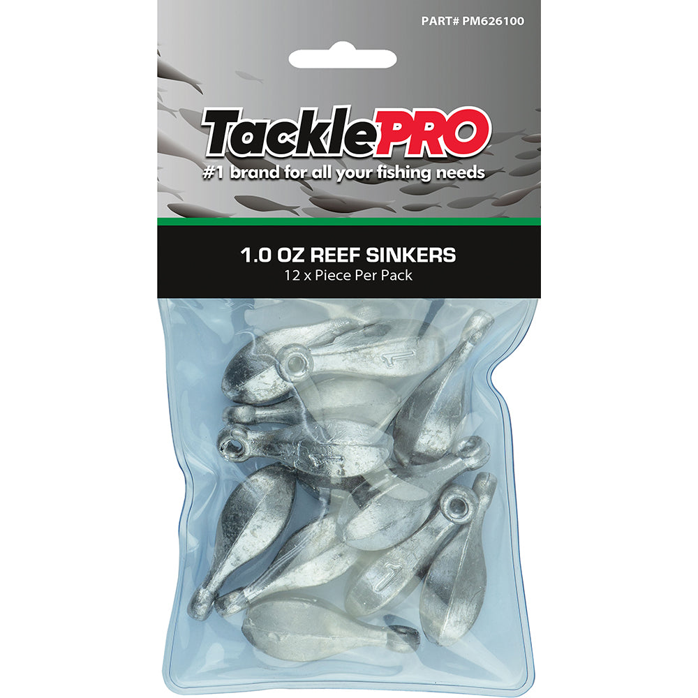 Tacklepro Reef Sinker 1.0Oz - 12Pc