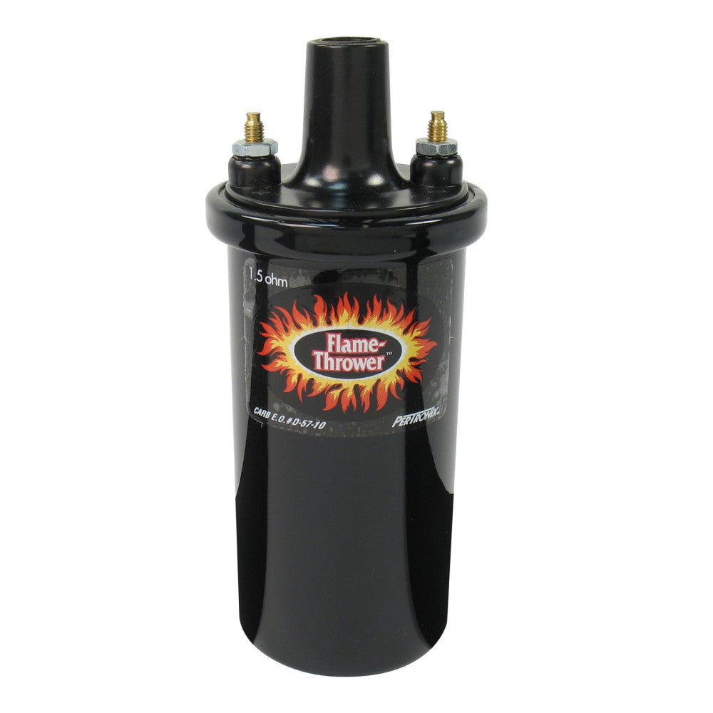 PerTronix Ignition Coil Flame-Thrower 1.5 Ohm 40,000 Volt Black#PER40011