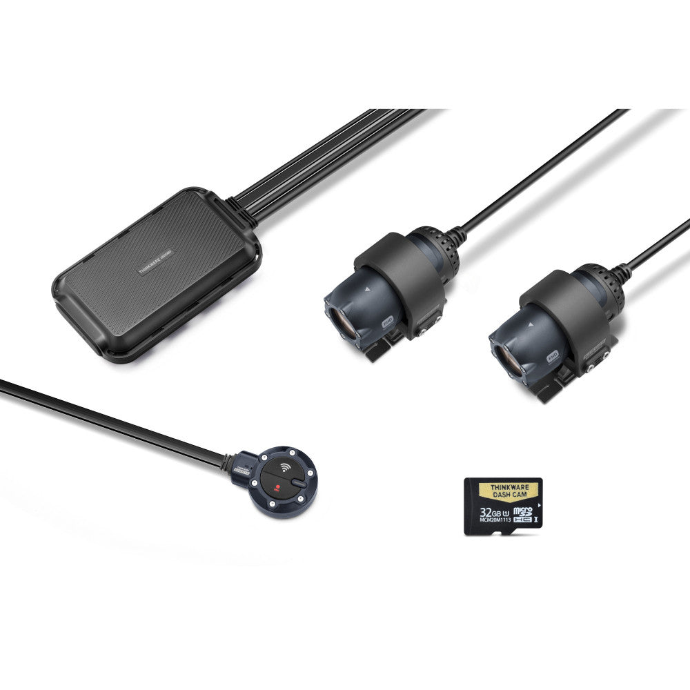Thinkware M1 Front & Rear Motorbike Cam - 32GB