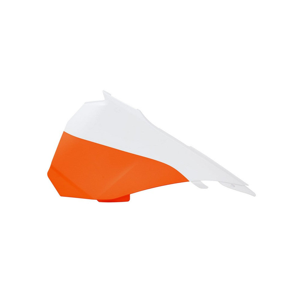 Air Box Cover Left Hand Rtech Ktm 85Sx 13-17 White Orange