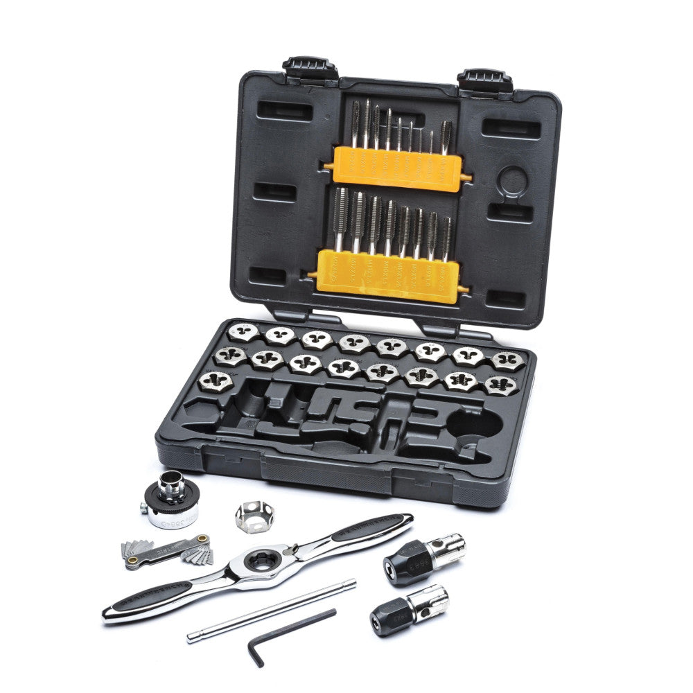 GEARWRENCH 42Pc Metric Ratcheting Tap & Die Set