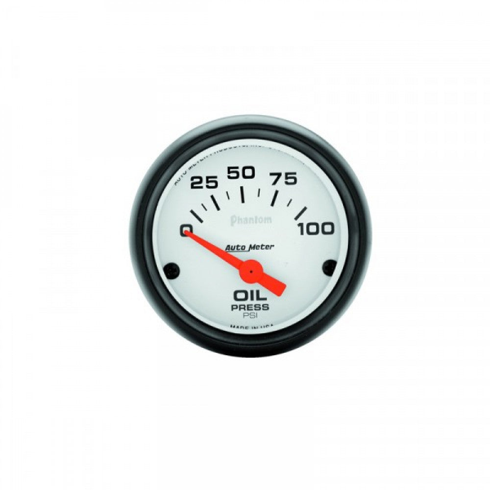 AutoMeter Phantom Oil Press 0-100psi Elec
