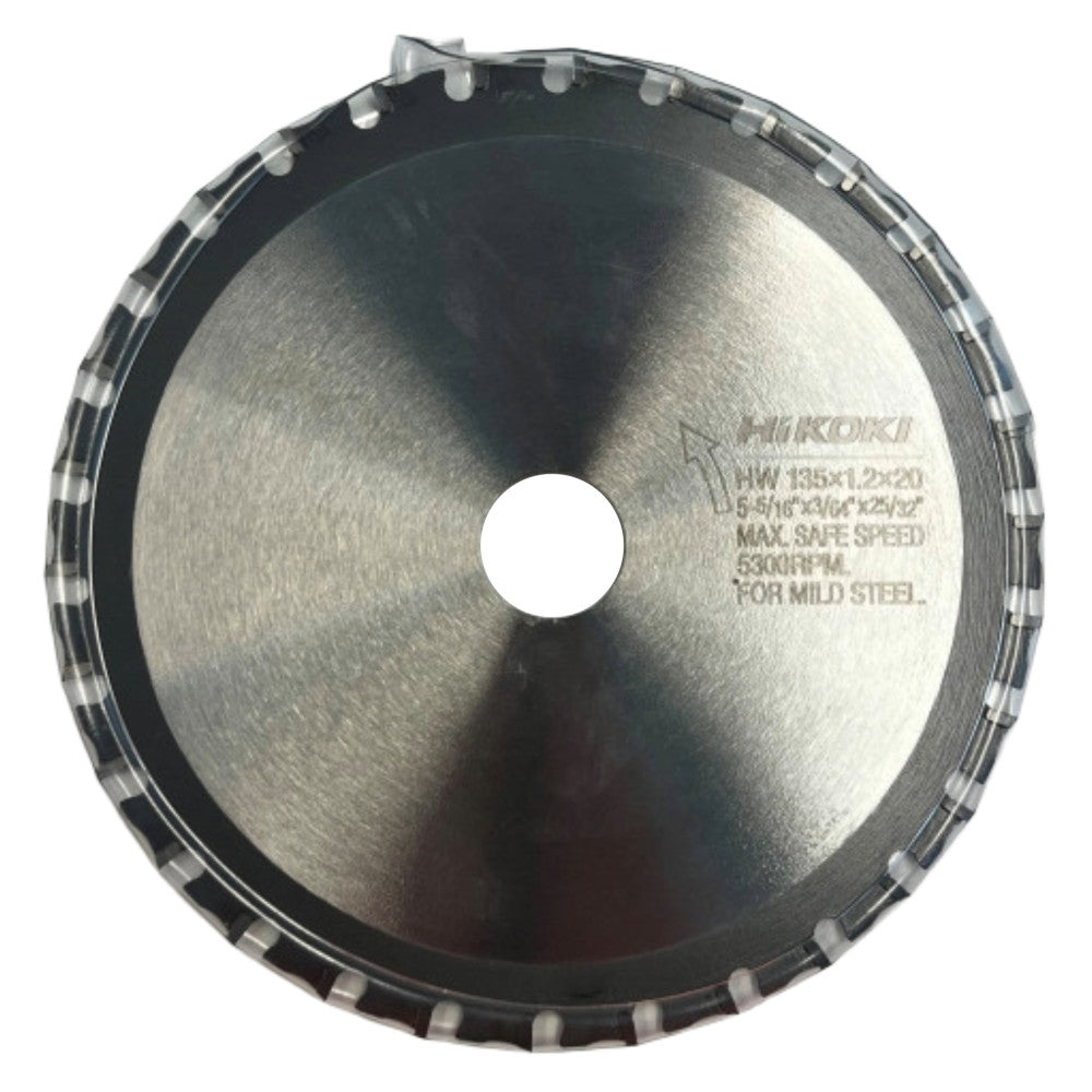 HiKOKI 135mm 30T Tipped Saw Blade W/ 20mm Bore - Suits CD1805DB