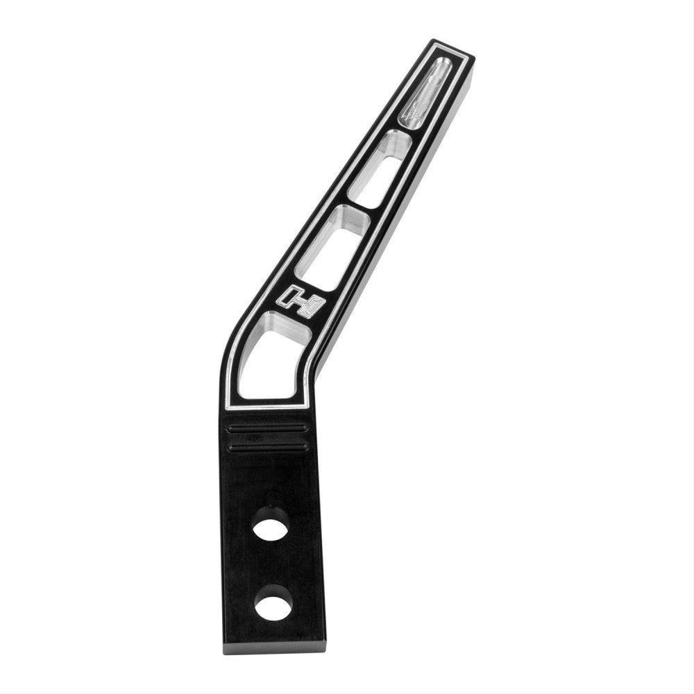 Hurst Shifter Stick, 8 Inch Lay Back, Black Aluminum #5389024