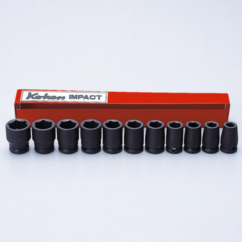Koken 3/8" Dr Impact Socket Set 11pc 9 19mm