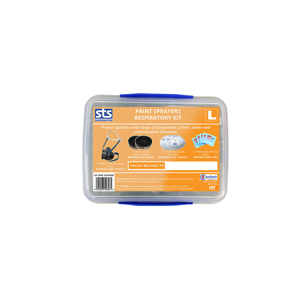 STS Half Face Paint Sprayers Kit - Large