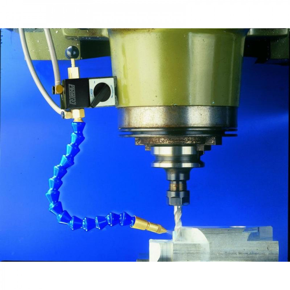 Mist Coolant Dispenser Single C/w 340mm Hose, 1M Air & Suction Lines MC1900