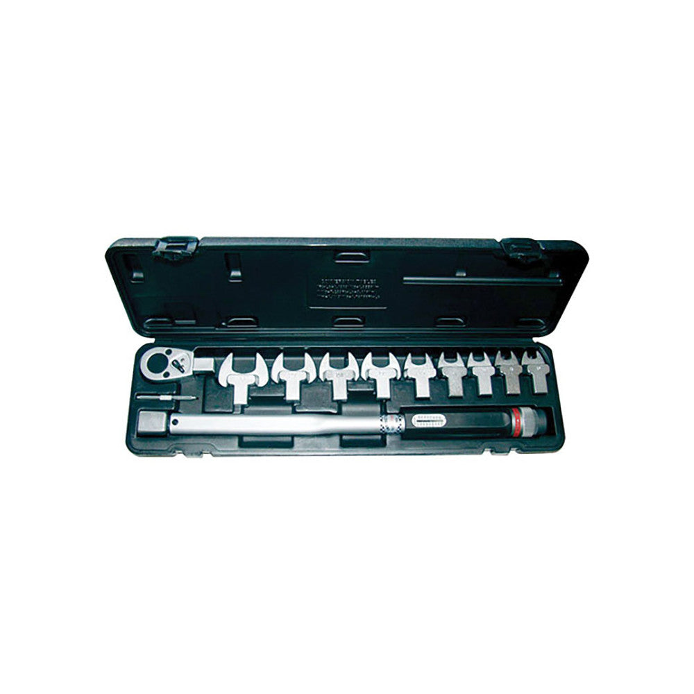 T&E 11-Pc. (Nm) Interchangeable Head Torque Wrench Set