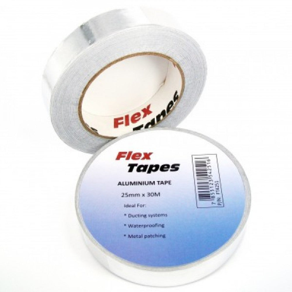 2 Pack Aluminium Tape 25mm x 30M