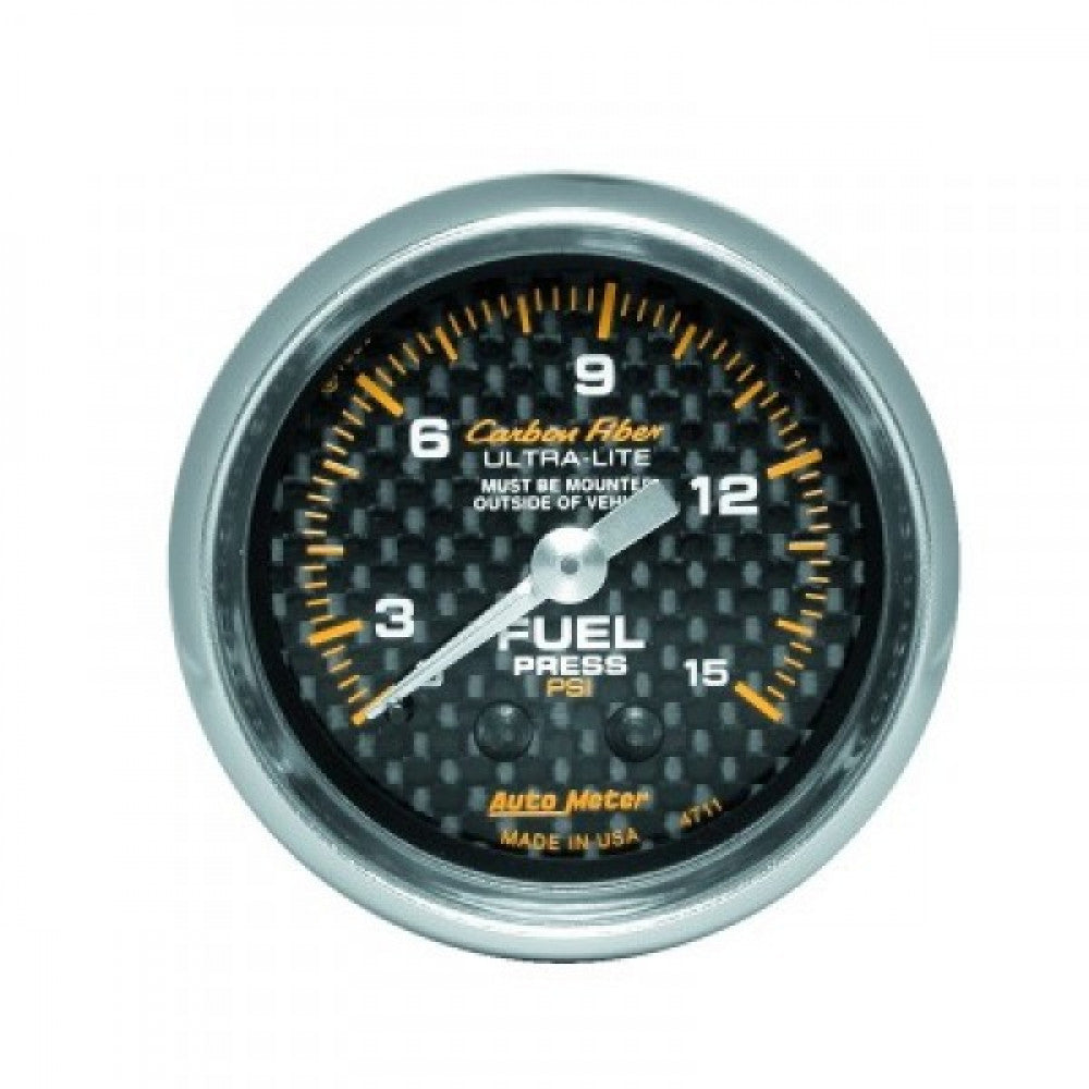 AM Carbon Fuel Pres 0-15 Psi 2 1/16 Mech