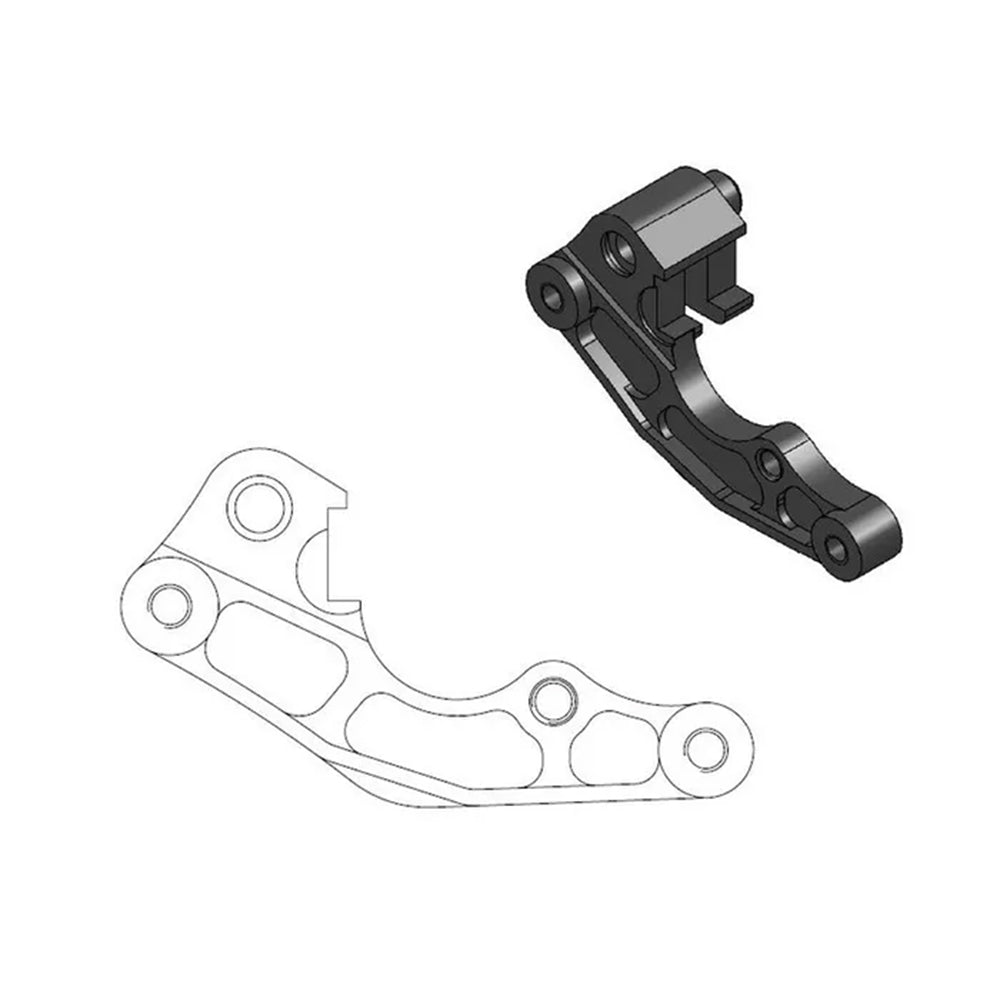 Brake Adapter Front Oversize Kawasaki Suzuki Yamaha