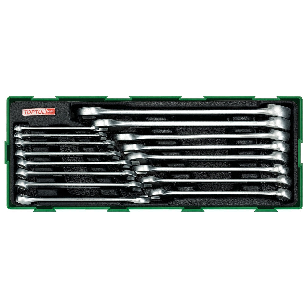 Toptul Metric Roe Wrench Set 6-19 +22 & 24mm 16Pc