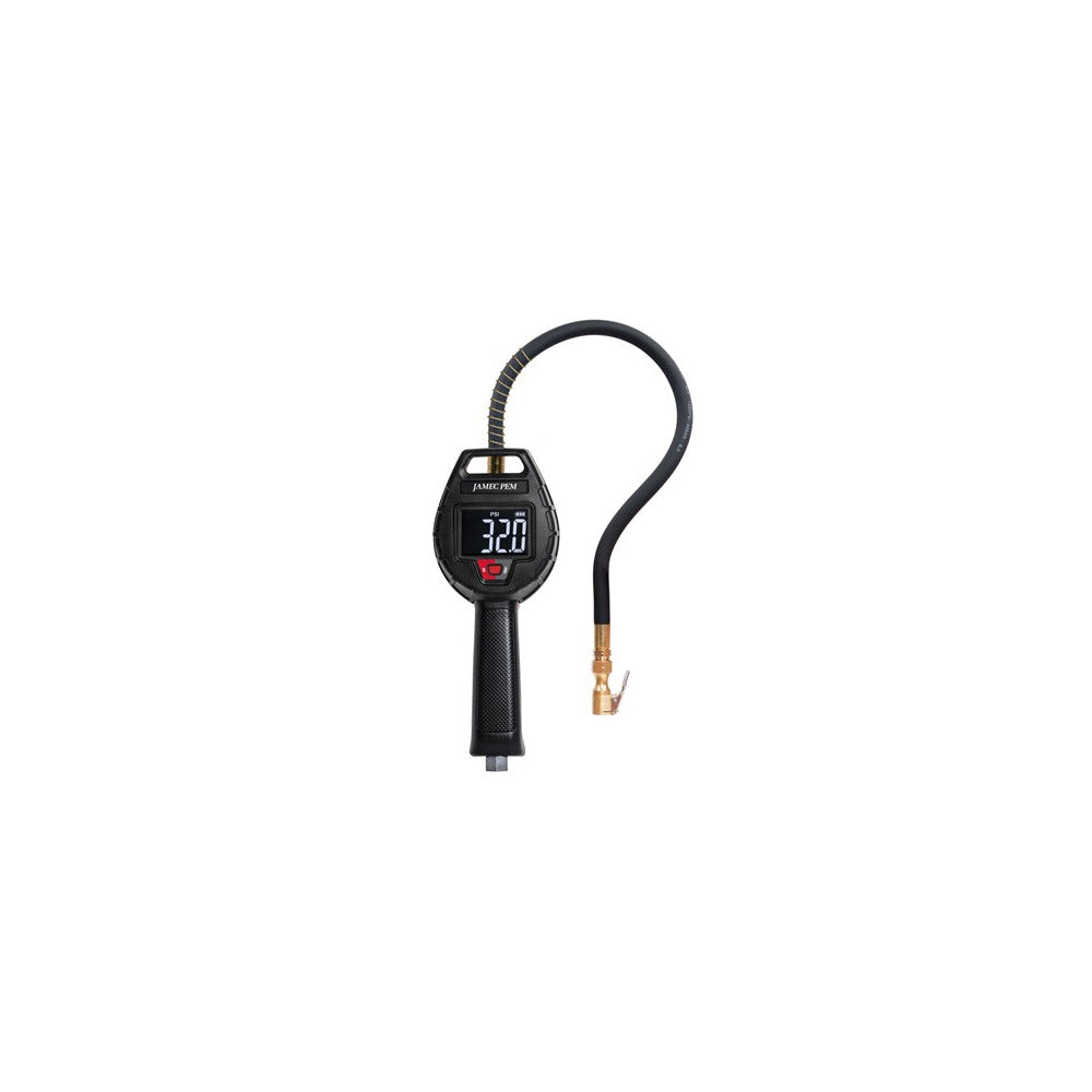 Jamec Digital Tyre Inflator, Clip On, Ceramic Sensor, Rechargeable