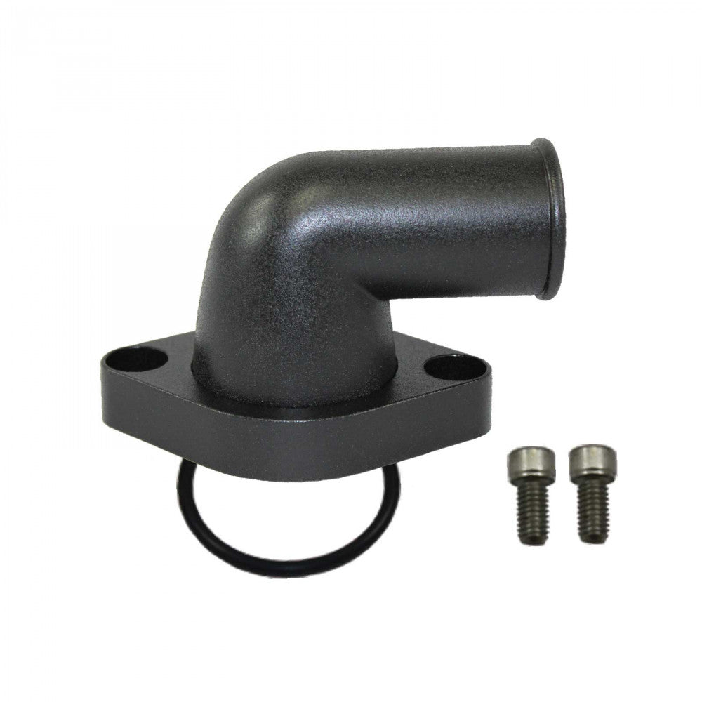 TSP Waterneck Chev SB – 90 Degree Swivel - Black Alloy Each#TSP8456BK