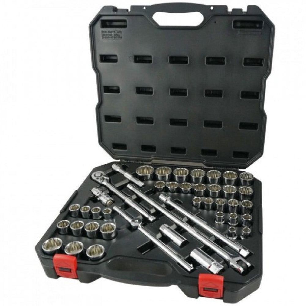 Powerbuilt 1/2Dr 44pc Combination Socket Set