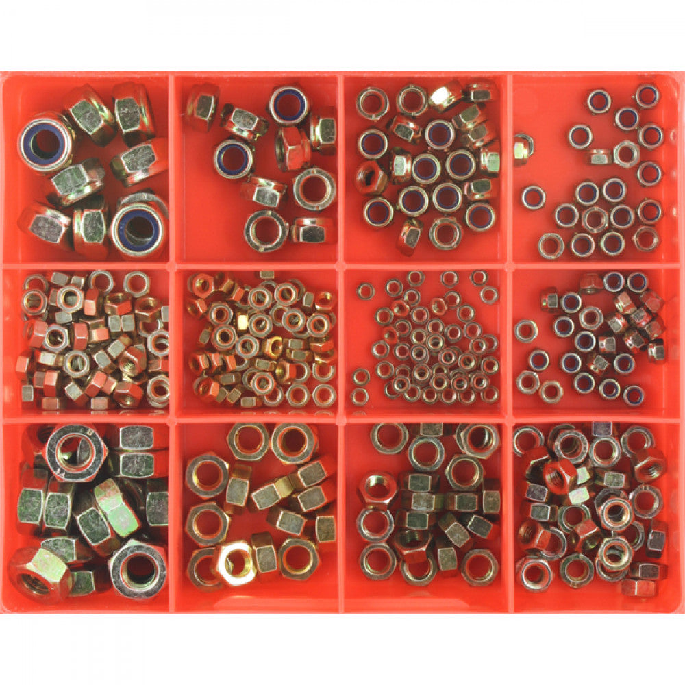 320Pc Metric Nut Assortment (Zinc)
