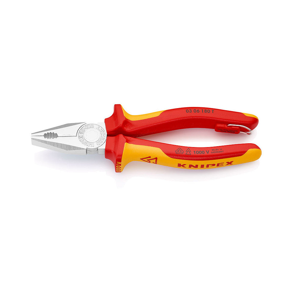 Knipex Pliers, T Combination, 180mm