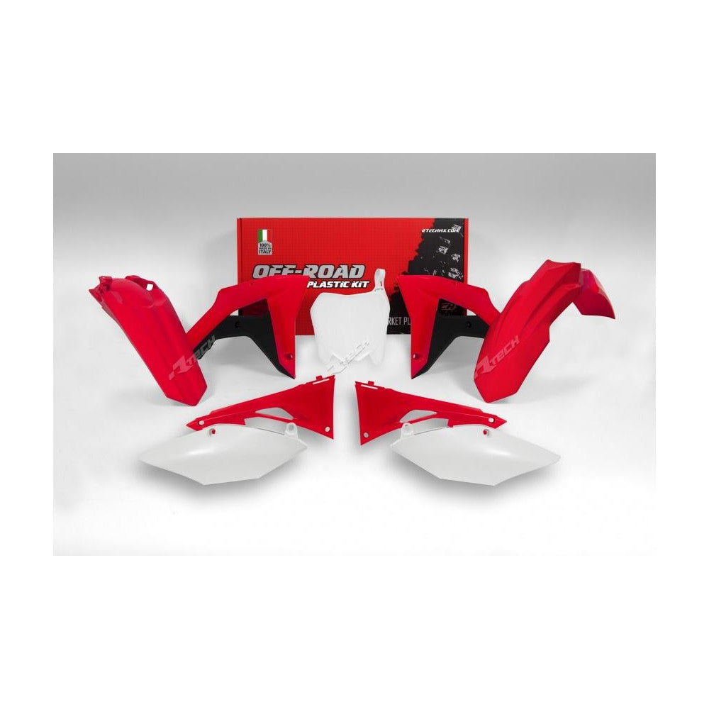 Plastics Kit Rtech 6 Piece Includes Airbox Covers Crf450Rx 17-18 Std Colours