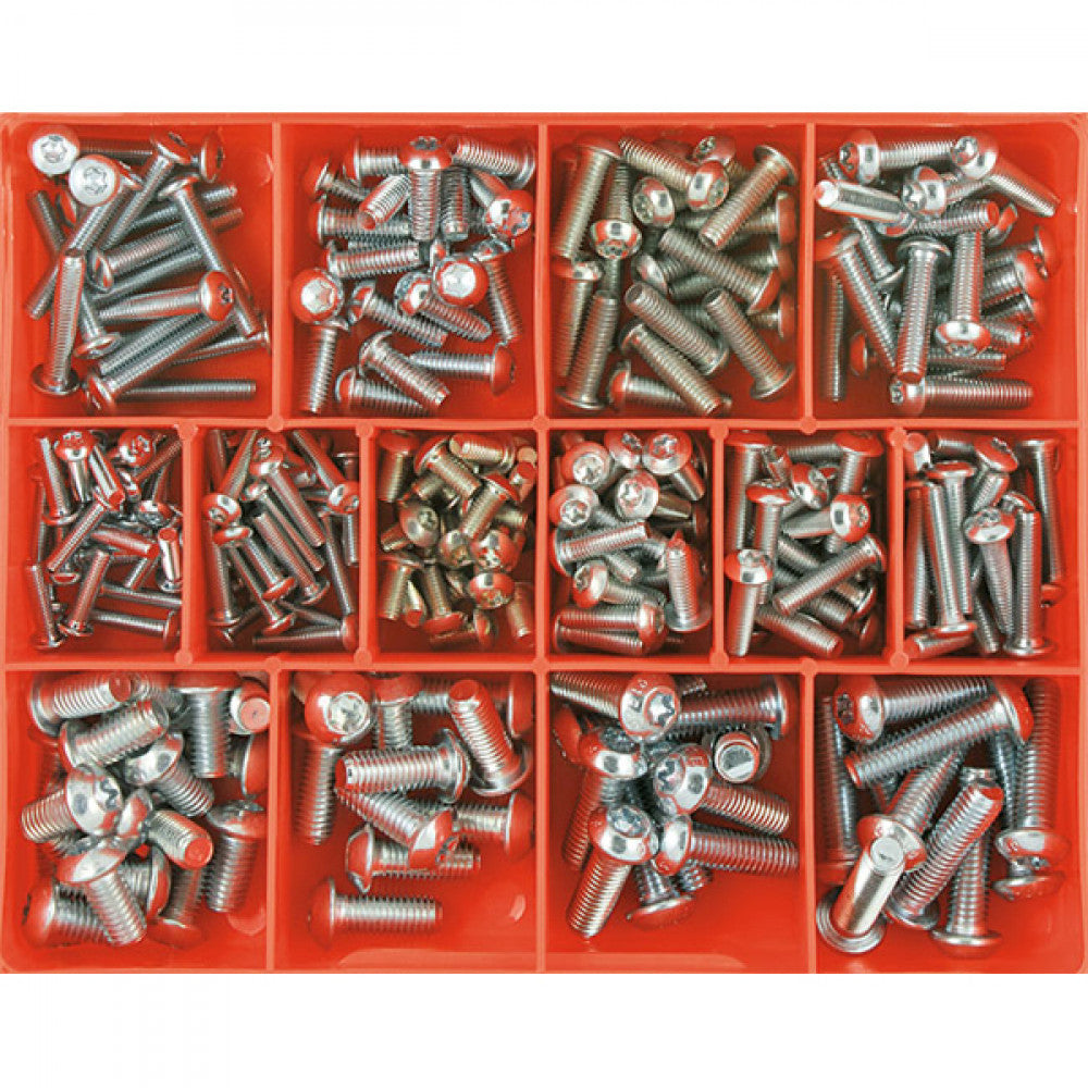 Champion 375Pc Torx Security Button Head Screw Ass