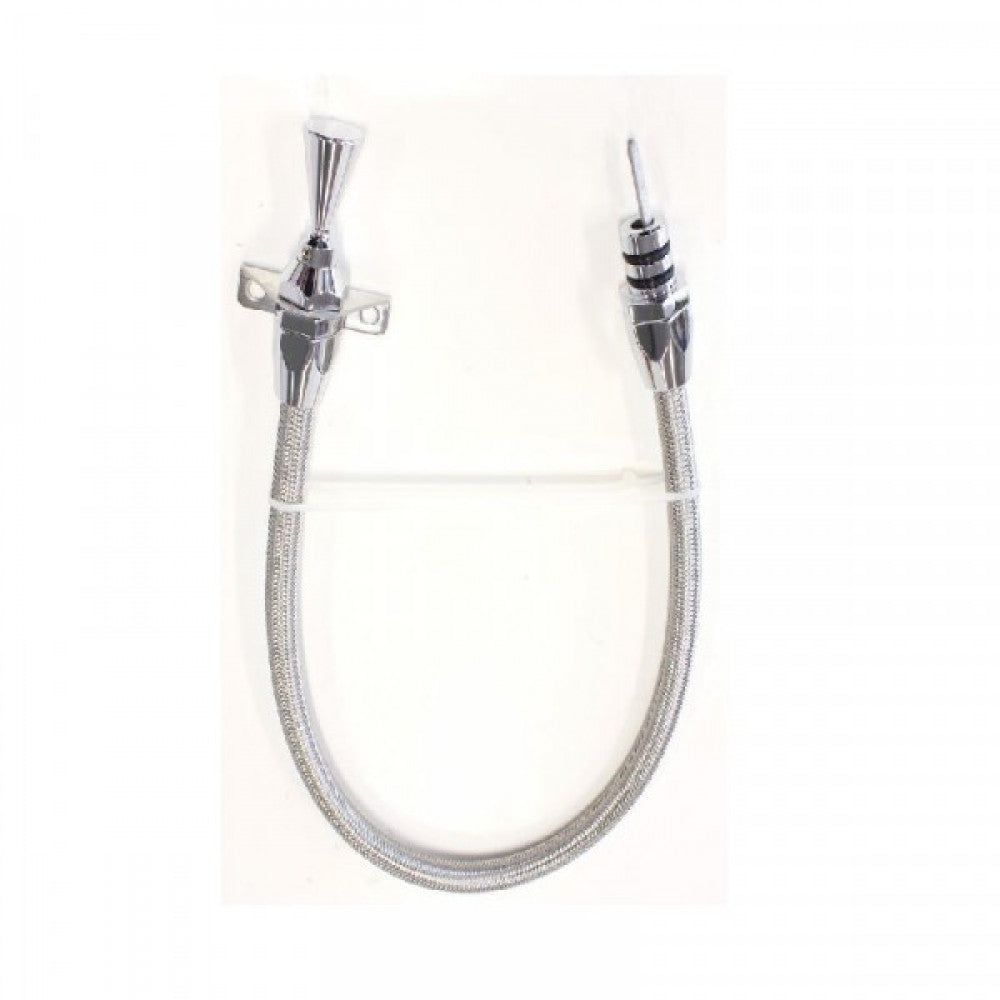 Aeroflow Braided Ford C4 Dipstick (Firewall Mount)