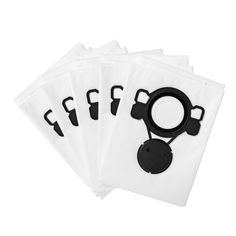 Nilfisk 5Pc Fleece Bags - Suits Attix 33 & 44