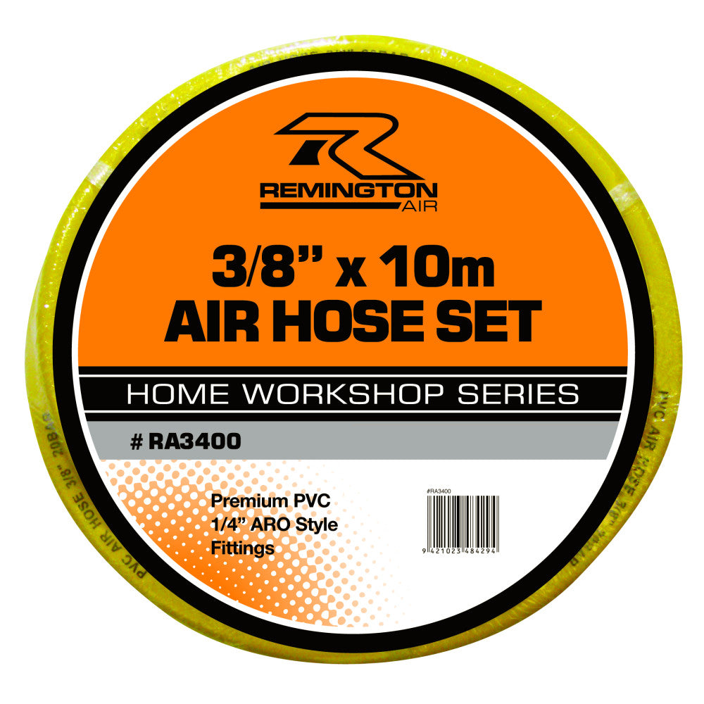 Remington Air PVC Hose 3/8" 10mm x 10m